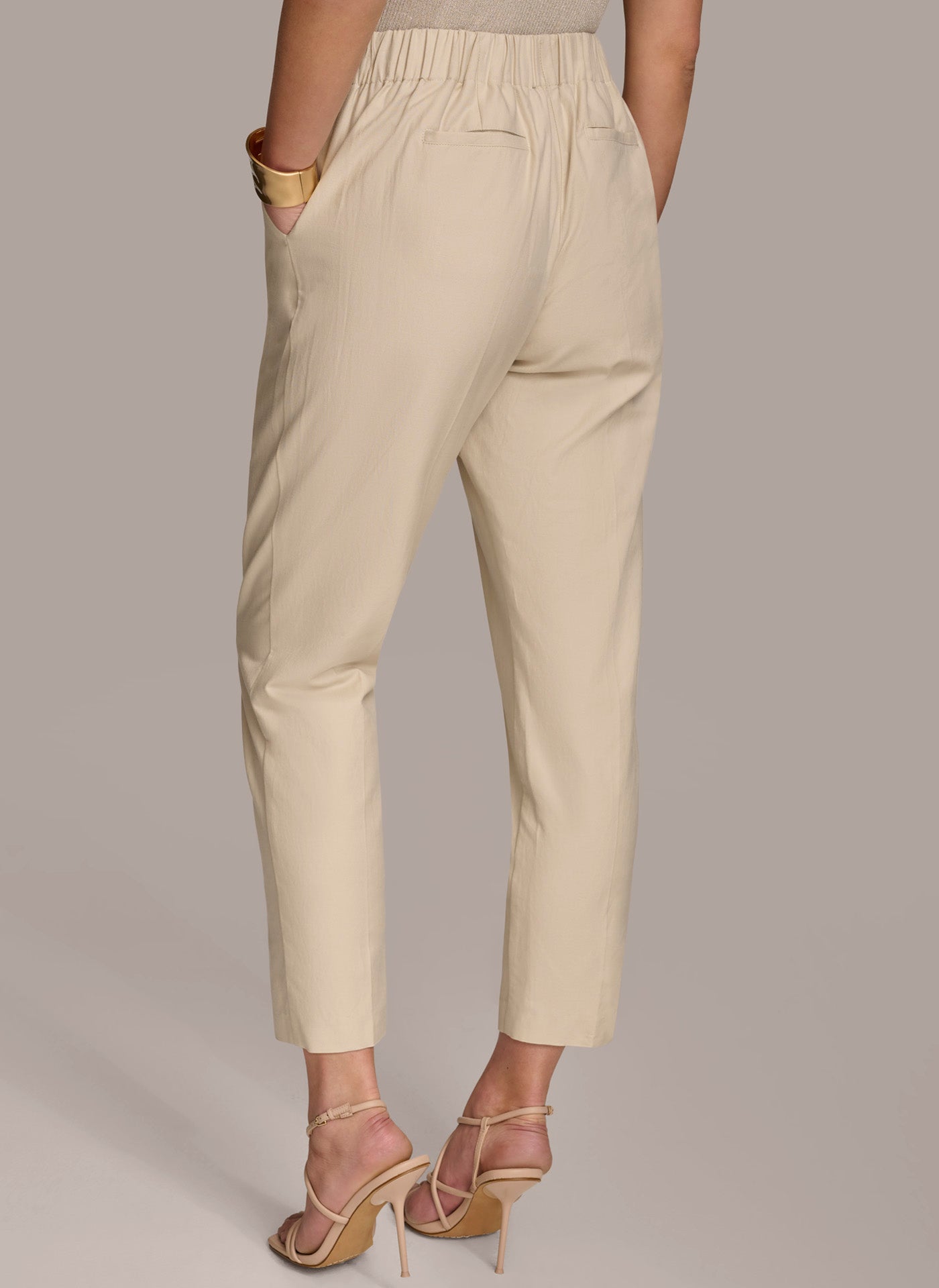 (image for) SECOND TO NONE PULL ON TROUSER WITH PLEATS